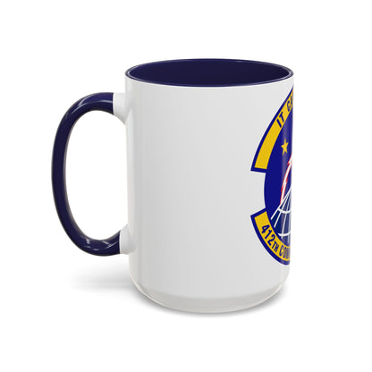 412th Communications Squadron (U.S. Air Force) Accent Coffee Mug