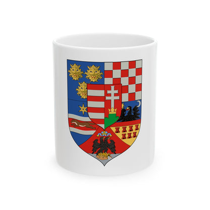 Hungary Country History Mid (1867) - White Coffee Mug