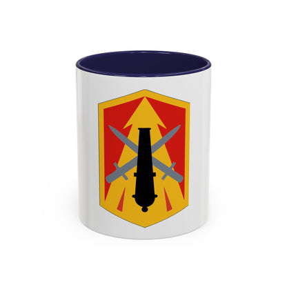 214th Fires Brigade (U.S. Army) Accent Coffee Mug