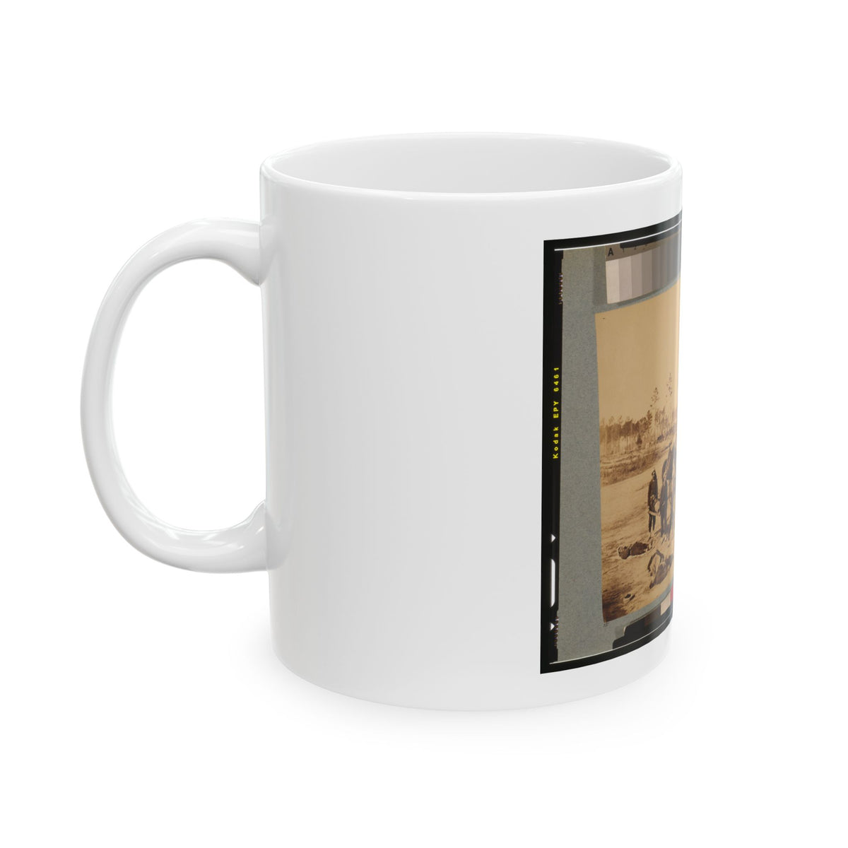 Ambulance Drill At Headquarters Army Of Potomac, Near Brandy Station, Va., March, 1864 (U.S. Civil War) White Coffee Mug