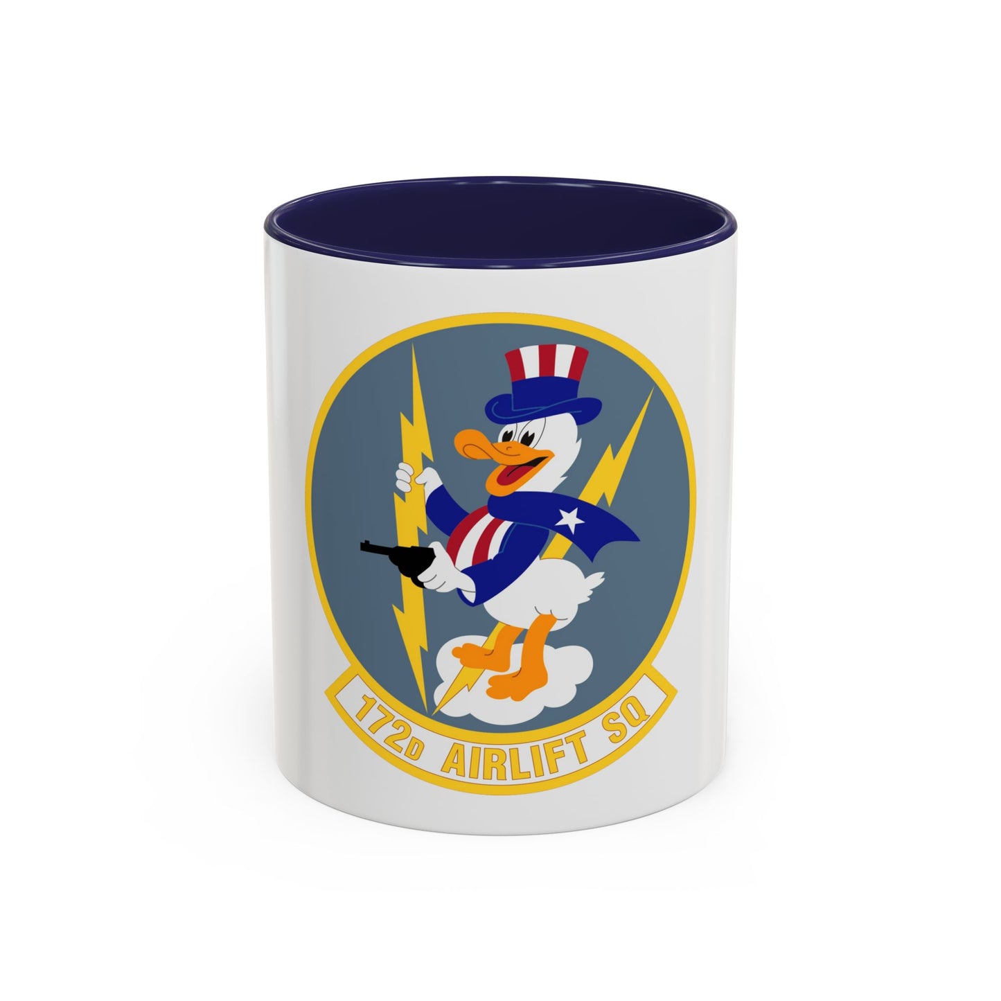 172d Airlift Squadron (U.S. Air Force) Accent Coffee Mug