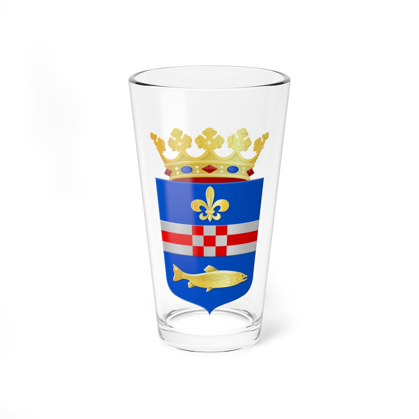 Coat of arms of Zwartewaterland (Netherlands) (Coat of Arms) Pint Glass 16oz