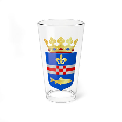Coat of arms of Zwartewaterland (Netherlands) (Coat of Arms) Pint Glass 16oz