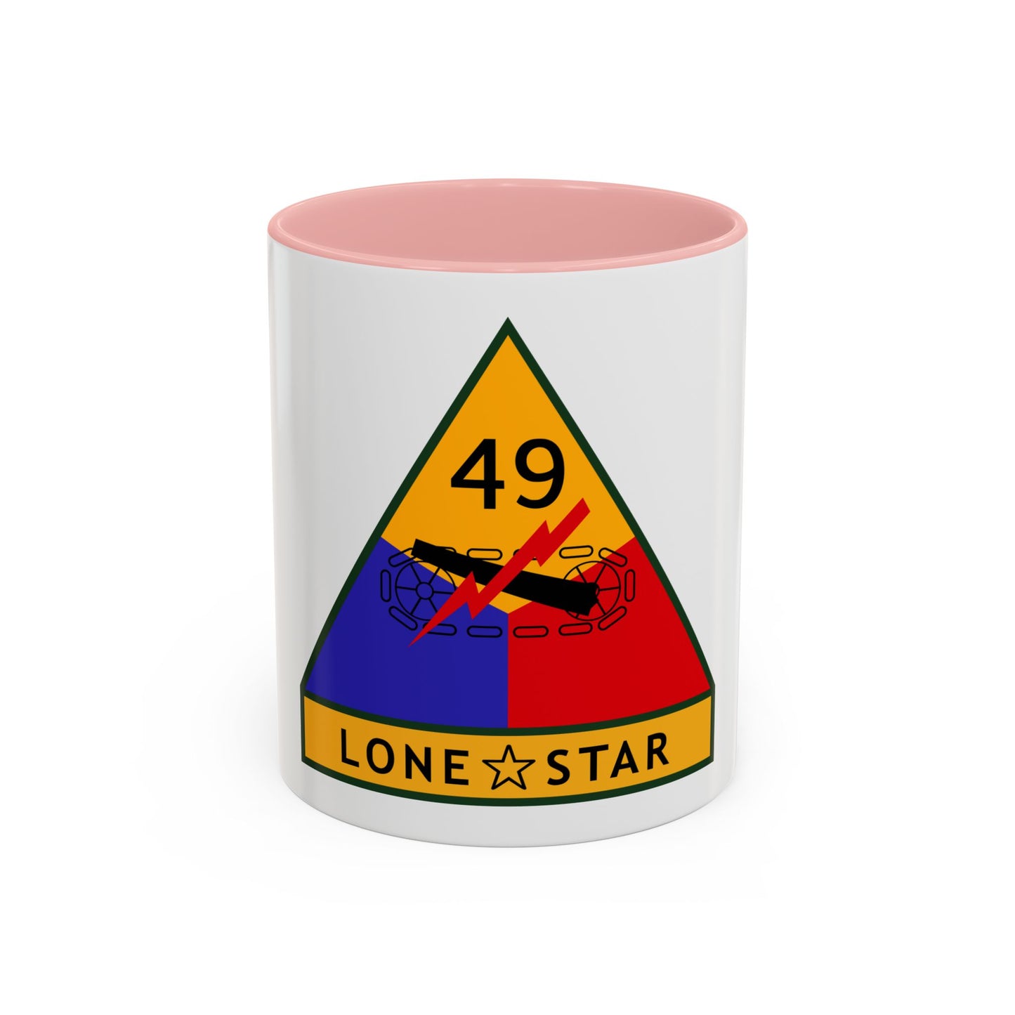 49th Armored Division (U.S. Army) Accent Coffee Mug