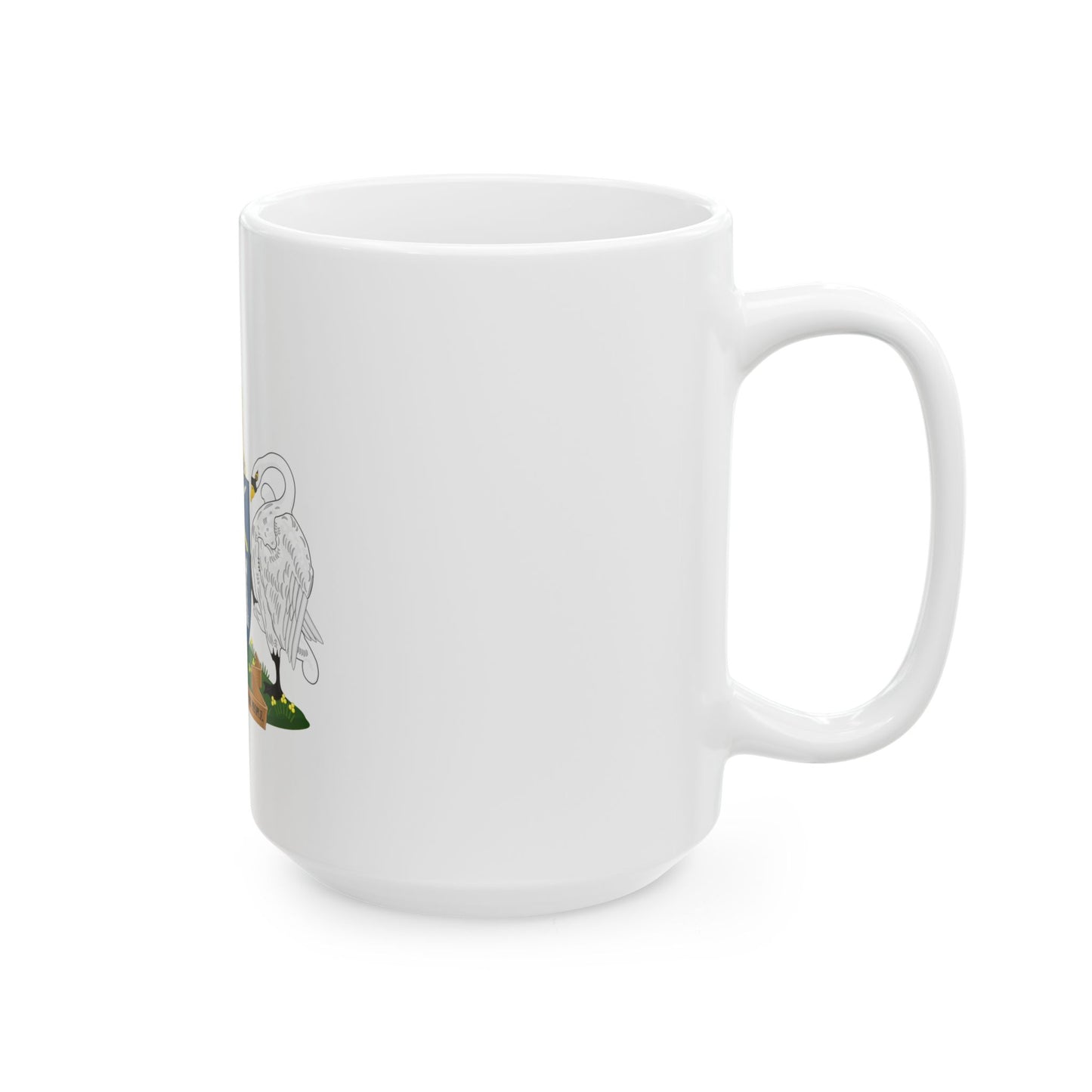 Coat of Arms of the Australian Capital Territory - White Coffee Mug