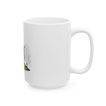 Coat of Arms of the Australian Capital Territory - White Coffee Mug
