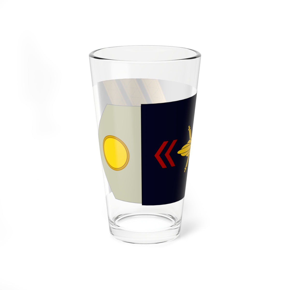 Army FRA OR 06 ROTATION (Military Rank) Pint Glass 16oz