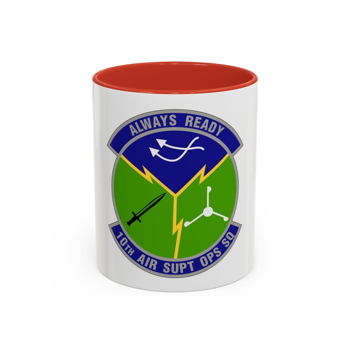 10 Air Support Operations Squadron ACC (U.S. Air Force) Accent Coffee Mug