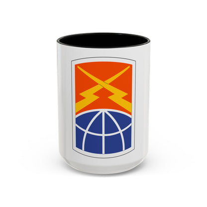 160 Signal Brigade (U.S. Army) Accent Coffee Mug
