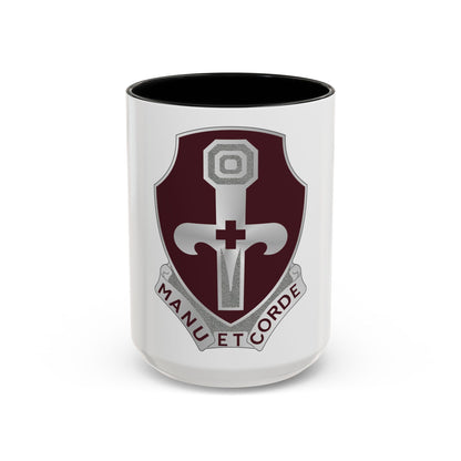 321 Medical Battalion (U.S. Army) Accent Coffee Mug