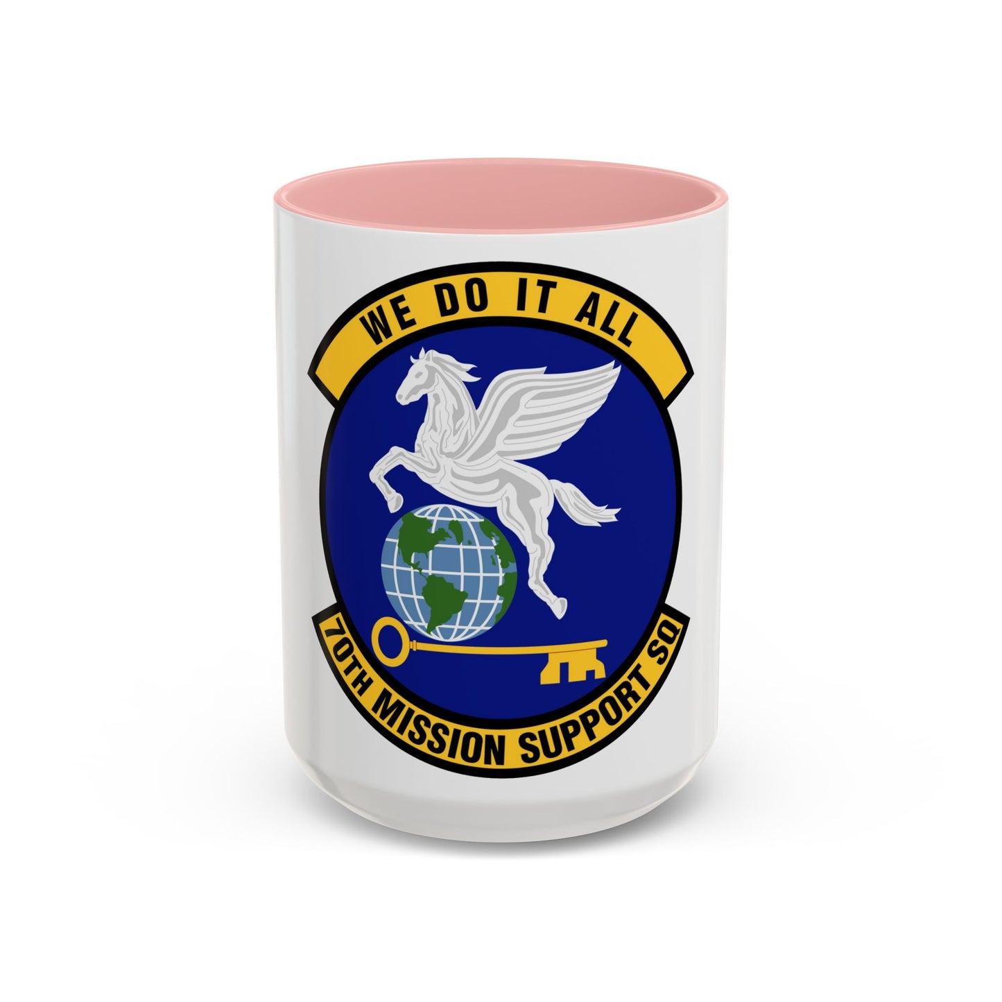 70th Mission Support Squadron (U.S. Air Force) Accent Coffee Mug