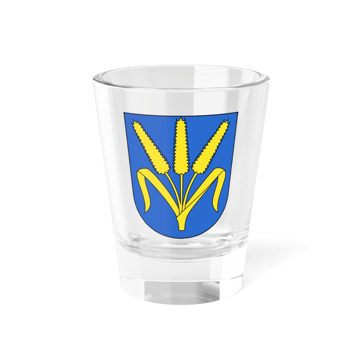 Hirslanden-blazon (Switzerland) (Coat of Arms) Shot Glass 1.5oz