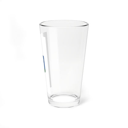 Flag of Lengyeltoti vertical (Hungary) Pint Glass 16oz