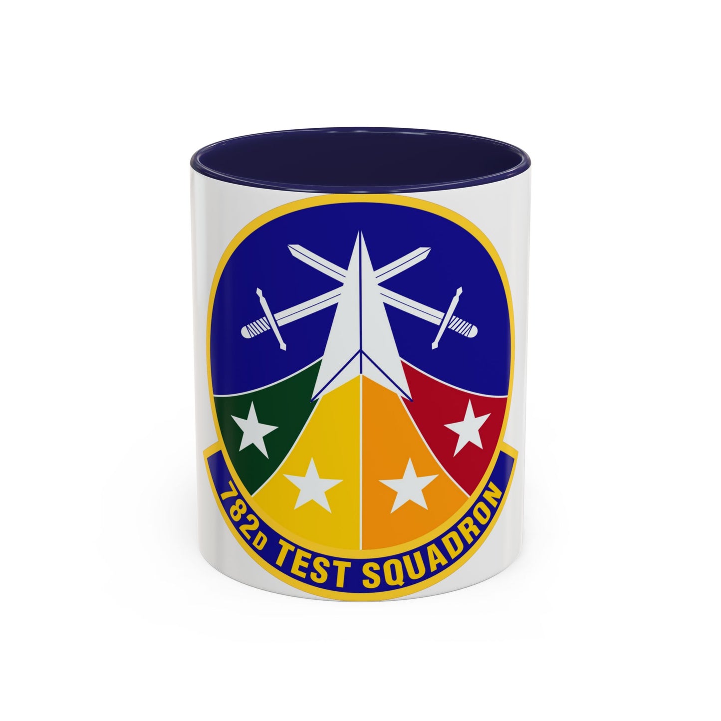 782d Test Squadron (U.S. Air Force) Accent Coffee Mug