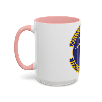 36th Communications Squadron (U.S. Air Force) Accent Coffee Mug