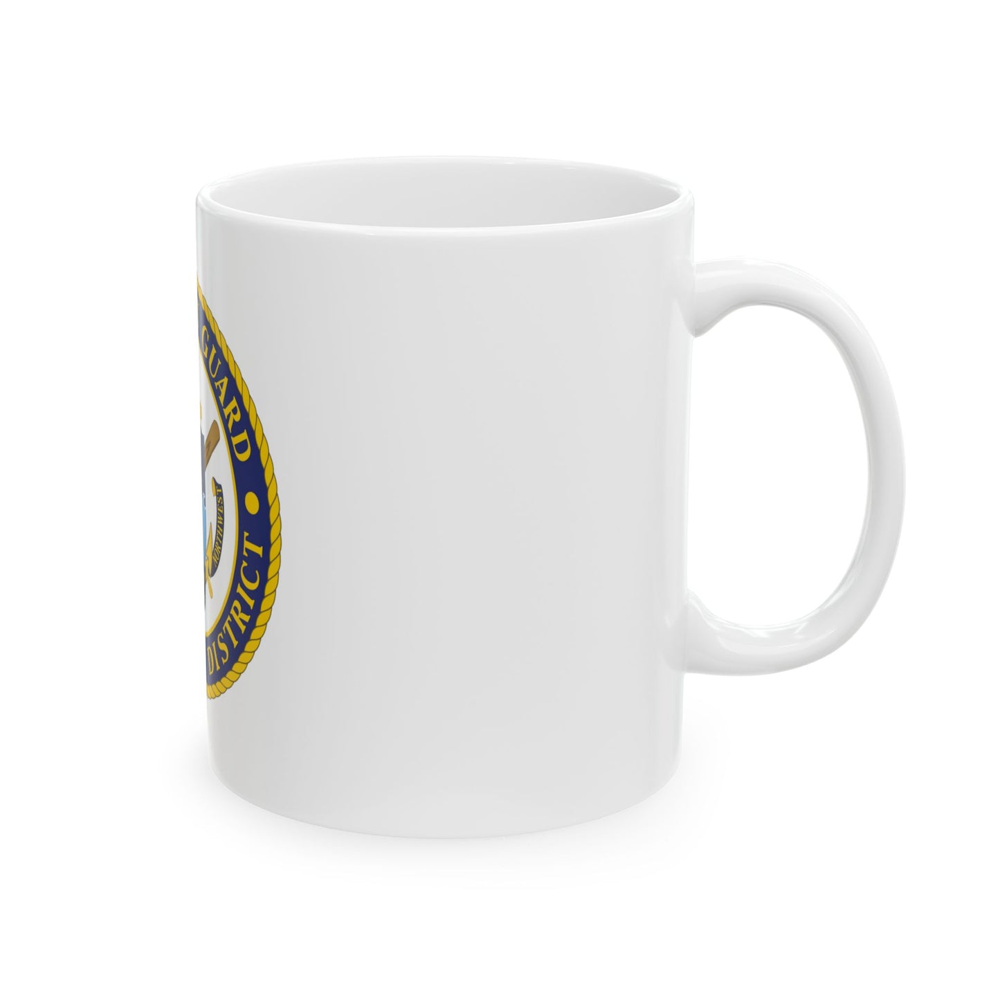 USCG Thirteenth District (U.S. Coast Guard) White Coffee Mug