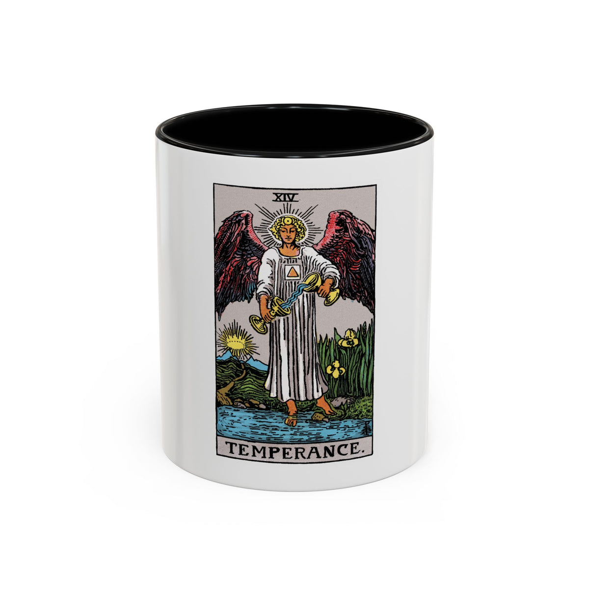 Temperance (Tarot Card) Accent Coffee Mug