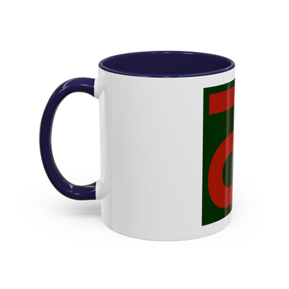 90th Infantry Division.patch (U.S. Army) Accent Coffee Mug