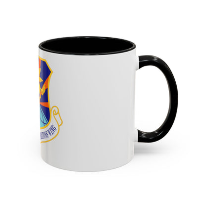 515 Air Mobility Operations Wing AMC (U.S. Air Force) Accent Coffee Mug