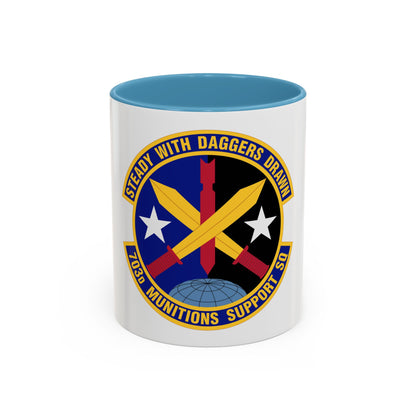 703d Munitions Support Squadron (U.S. Air Force) Accent Coffee Mug