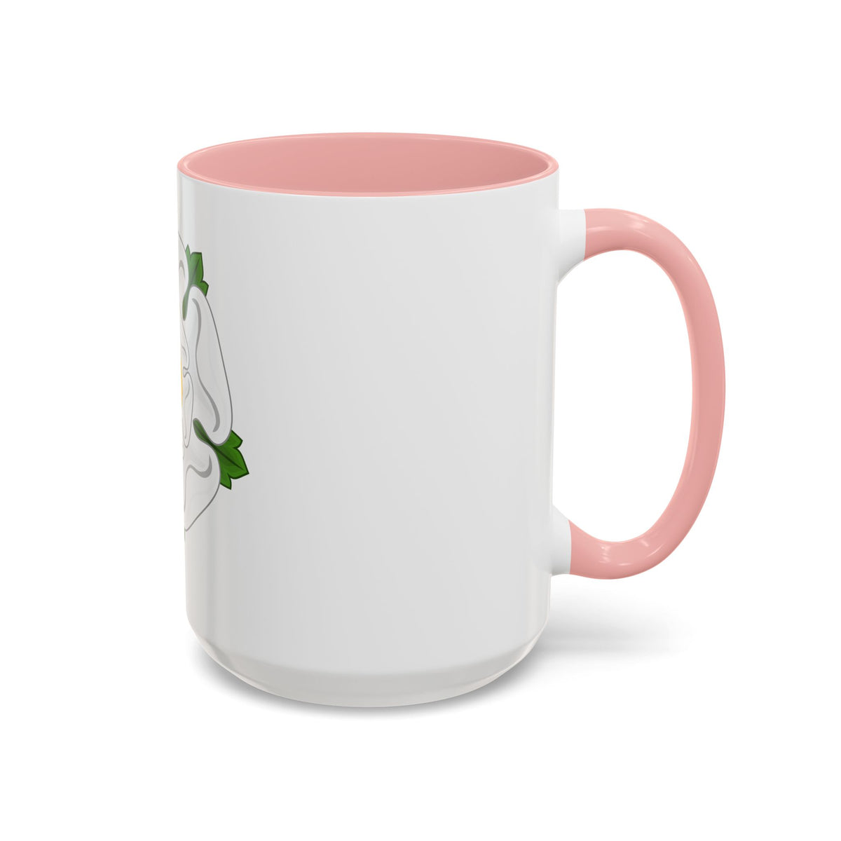 White Rose Badge of York - Accent Coffee Mug