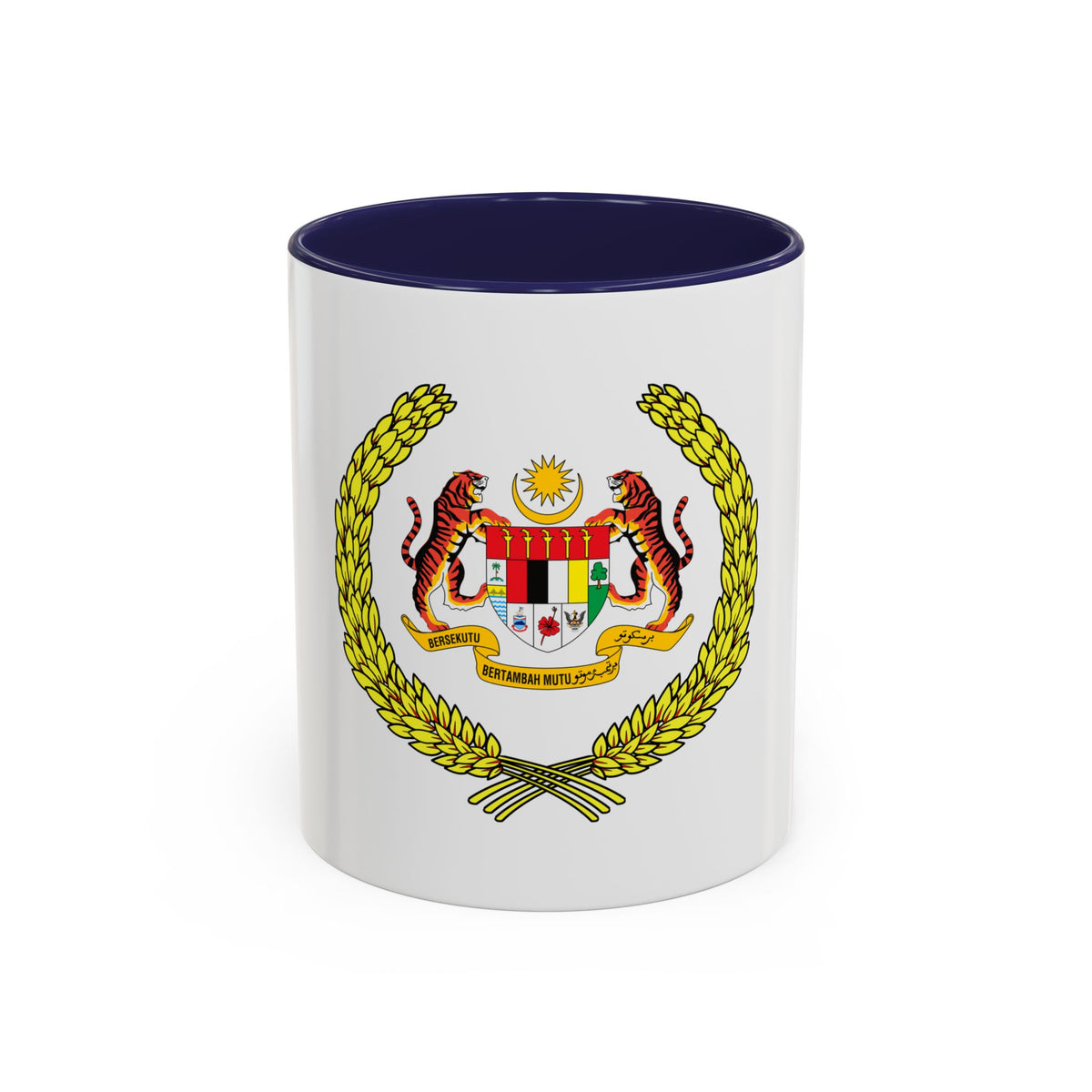 Arms of the Yang di-Pertuan Agong of Malaysia - Accent Coffee Mug