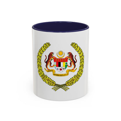 Arms of the Yang di-Pertuan Agong of Malaysia - Accent Coffee Mug