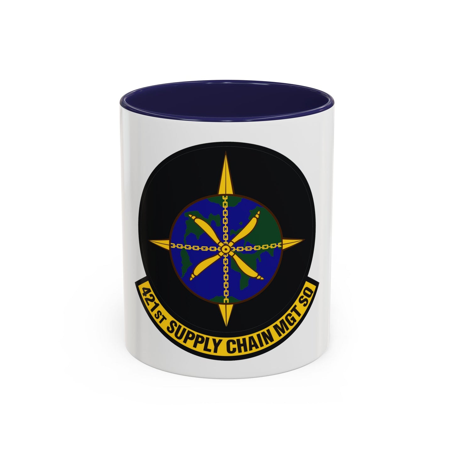 421st Supply Chain Management Squadron (U.S. Air Force) Accent Coffee Mug