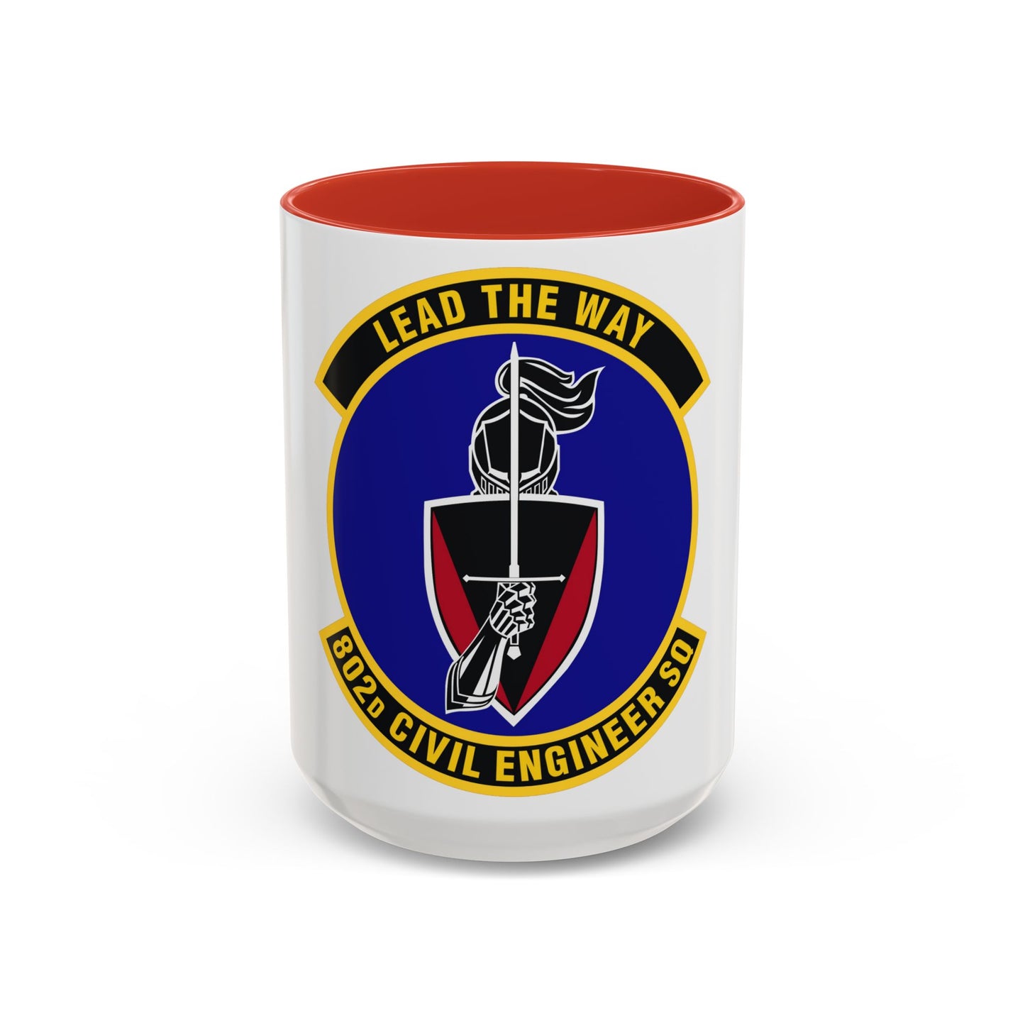 802d Civil Engineer Squadron (U.S. Air Force) Accent Coffee Mug