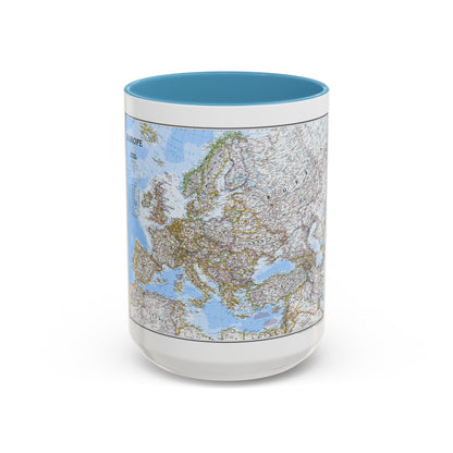 Europe (2004) (Map) Accent Coffee Mug