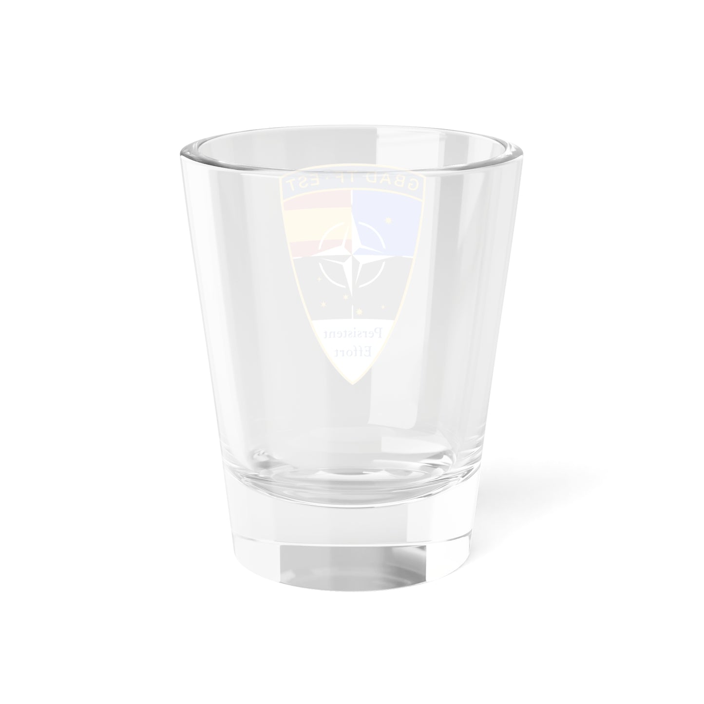 GBAD TF ESTONIA distintivo (Spain) (Coat of Arms) Shot Glass 1.5oz