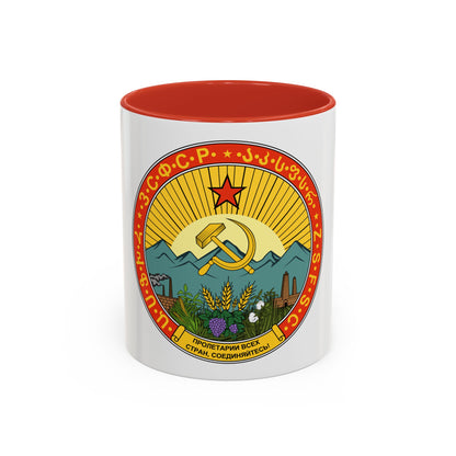 Emblem of the Transcaucasian SFSR (1930-1936) - Accent Coffee Mug