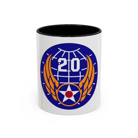 20 Air Force (U.S. Army) Accent Coffee Mug