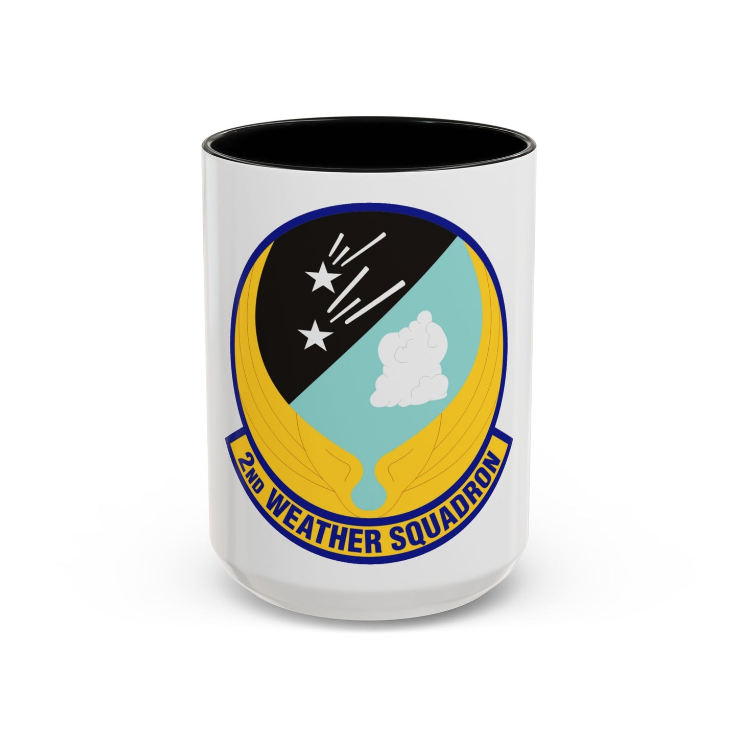 2d Weather Squadron (U.S. Air Force) Accent Coffee Mug
