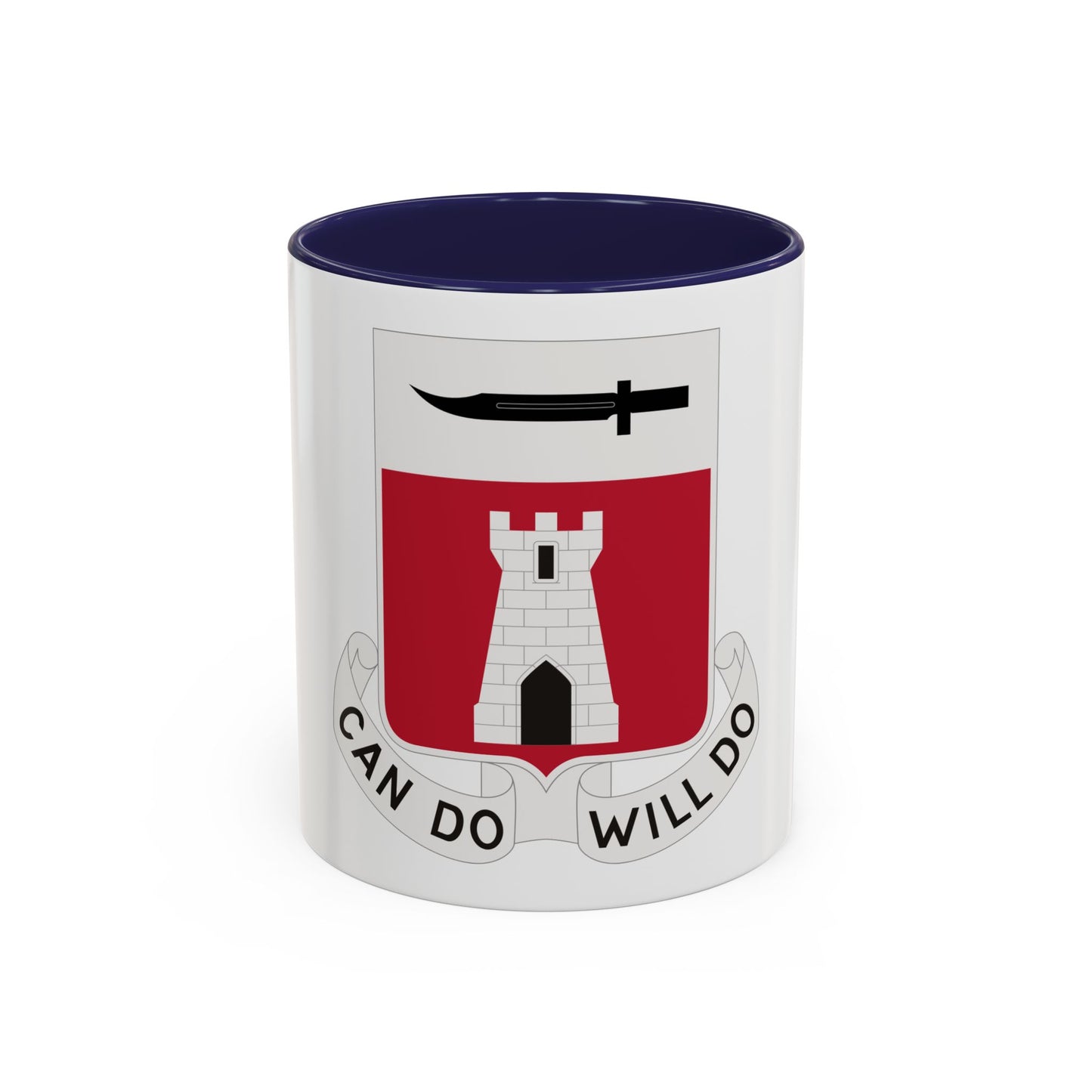 467 Engineer Battalion (U.S. Army) Accent Coffee Mug