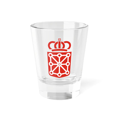Escudo del gobierno de Navarra (Spain) (Coat of Arms) Shot Glass 1.5oz