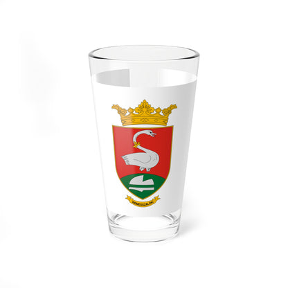 Flag of Nemesszalok (Hungary) Pint Glass 16oz