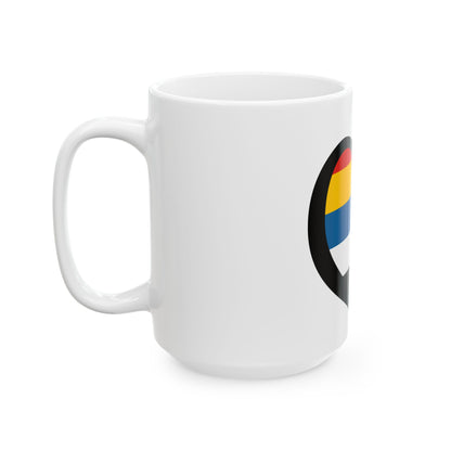 EuroChina 1912-1928 (China) White Coffee Mug