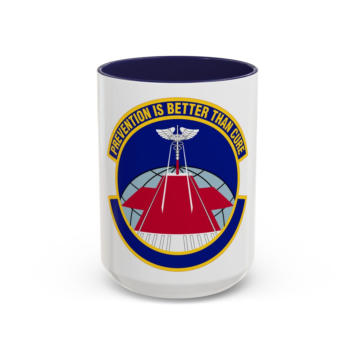 56 Operational Medical Readiness Squadron AETC (U.S. Air Force) Accent Coffee Mug
