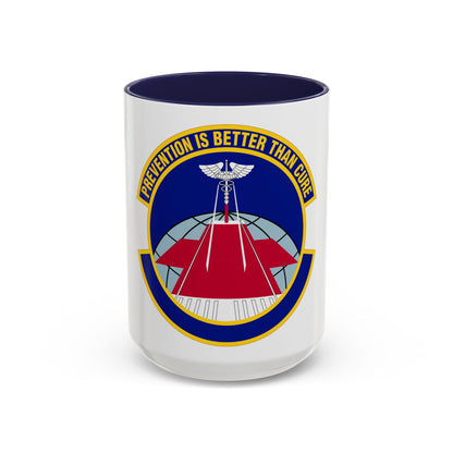 56 Operational Medical Readiness Squadron AETC (U.S. Air Force) Accent Coffee Mug