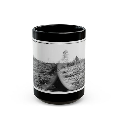 Cold Harbor, Va. View Of The Battlefield (U.S. Civil War) Black Coffee Mug