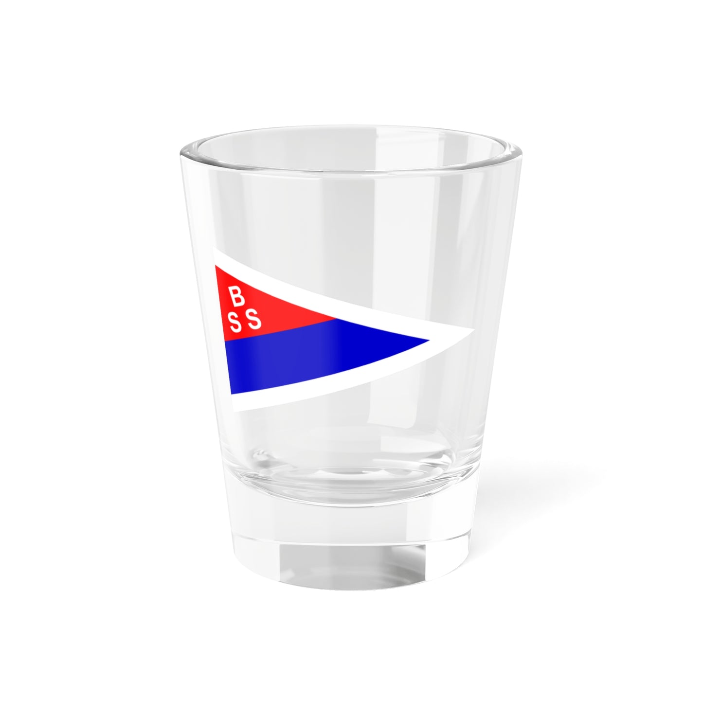 Burgee of Borstahusens Segelsallskaps (Sweden) Shot Glass 1.5oz