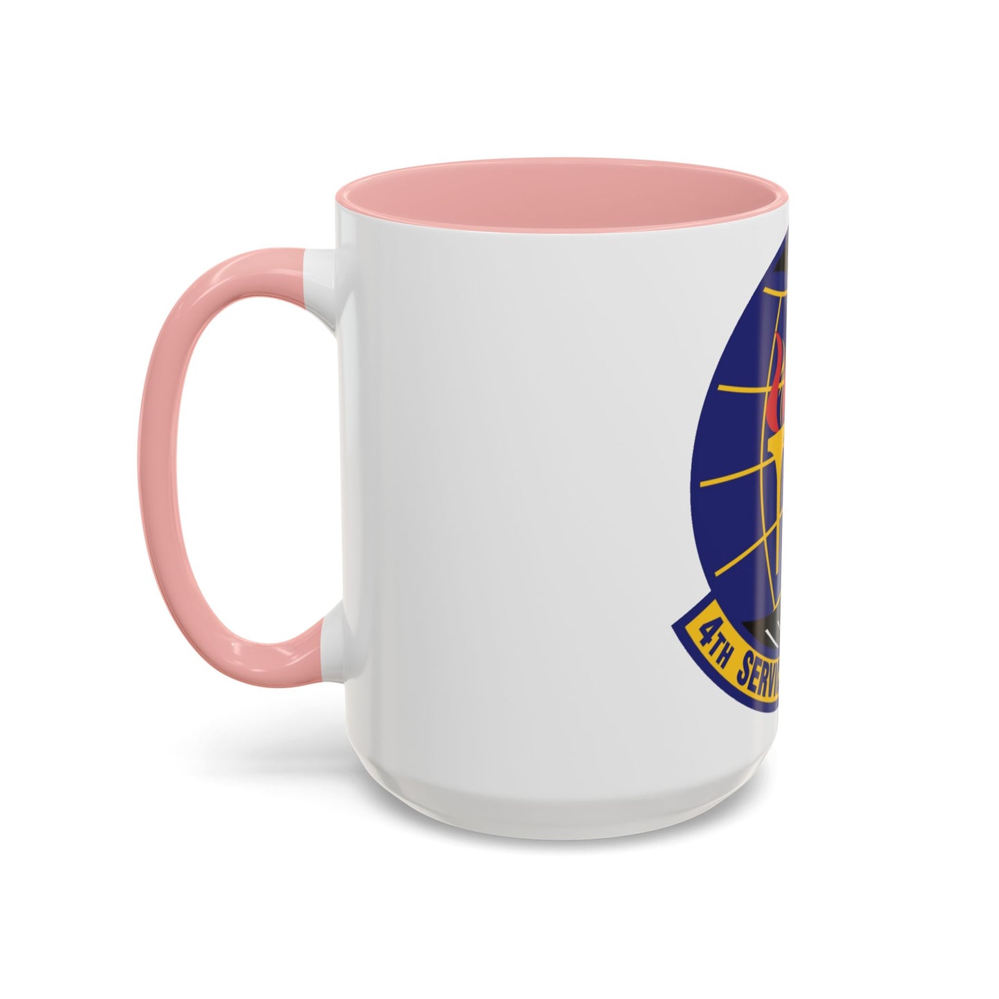 4th Services Squadron (U.S. Air Force) Accent Coffee Mug