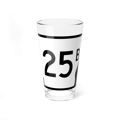 Arkansas 25B (Arkansas) (Road Sign) Pint Glass 16oz