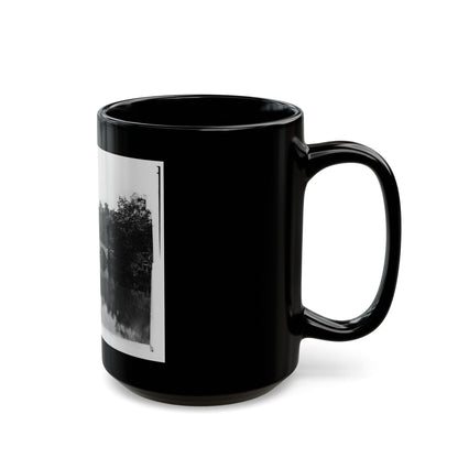 Antietam, Maryland. Antietam Bridge Looking Down Stream (U.S. Civil War) Black Coffee Mug