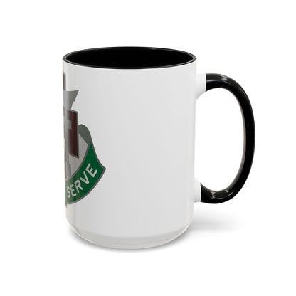 74 Field Hospital (U.S. Army) Accent Coffee Mug