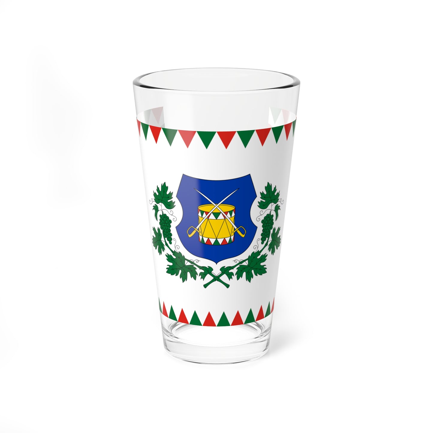 Flag of Pakozd (Hungary) Pint Glass 16oz