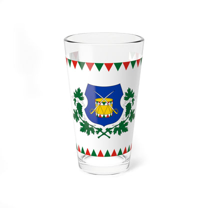 Flag of Pakozd (Hungary) Pint Glass 16oz
