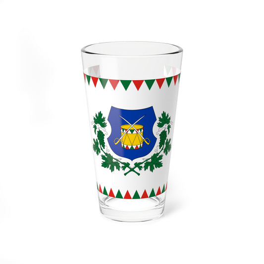 Flag of Pakozd (Hungary) Pint Glass 16oz