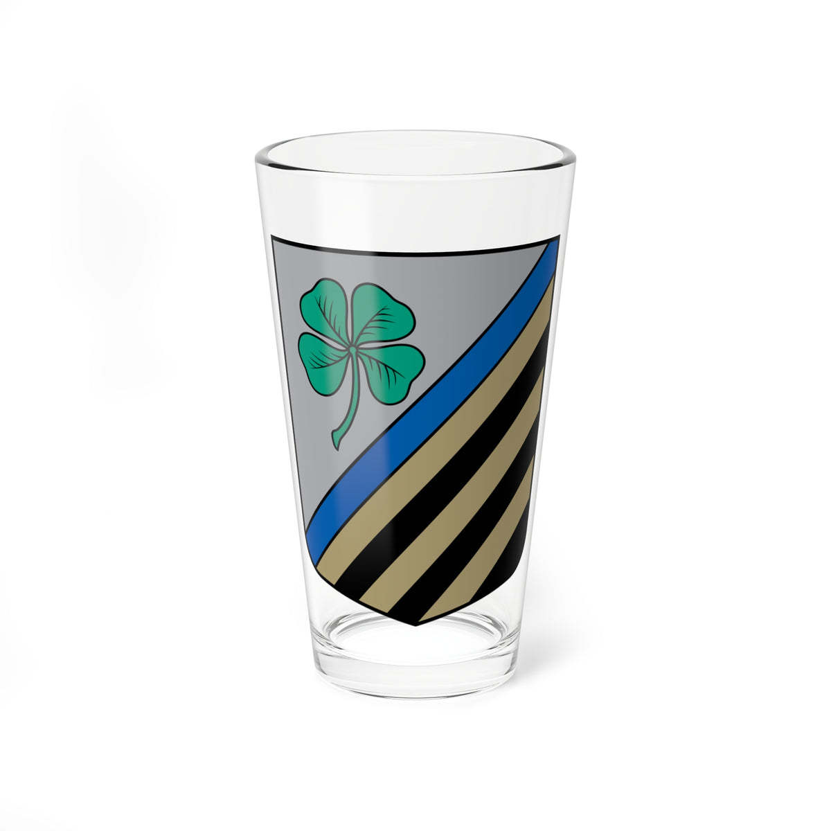 Īslīces pagasta ģerbonis (Latvia) (Coat of Arms) Pint Glass 16oz